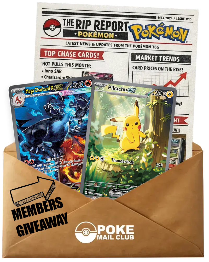 pokemon card subscription Pokemon TCG Mystery Subscription Box